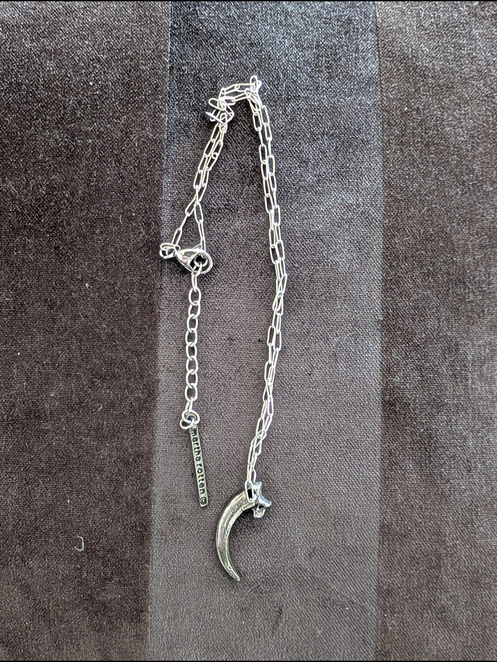 Martha Rotten Raven Claw Necklace